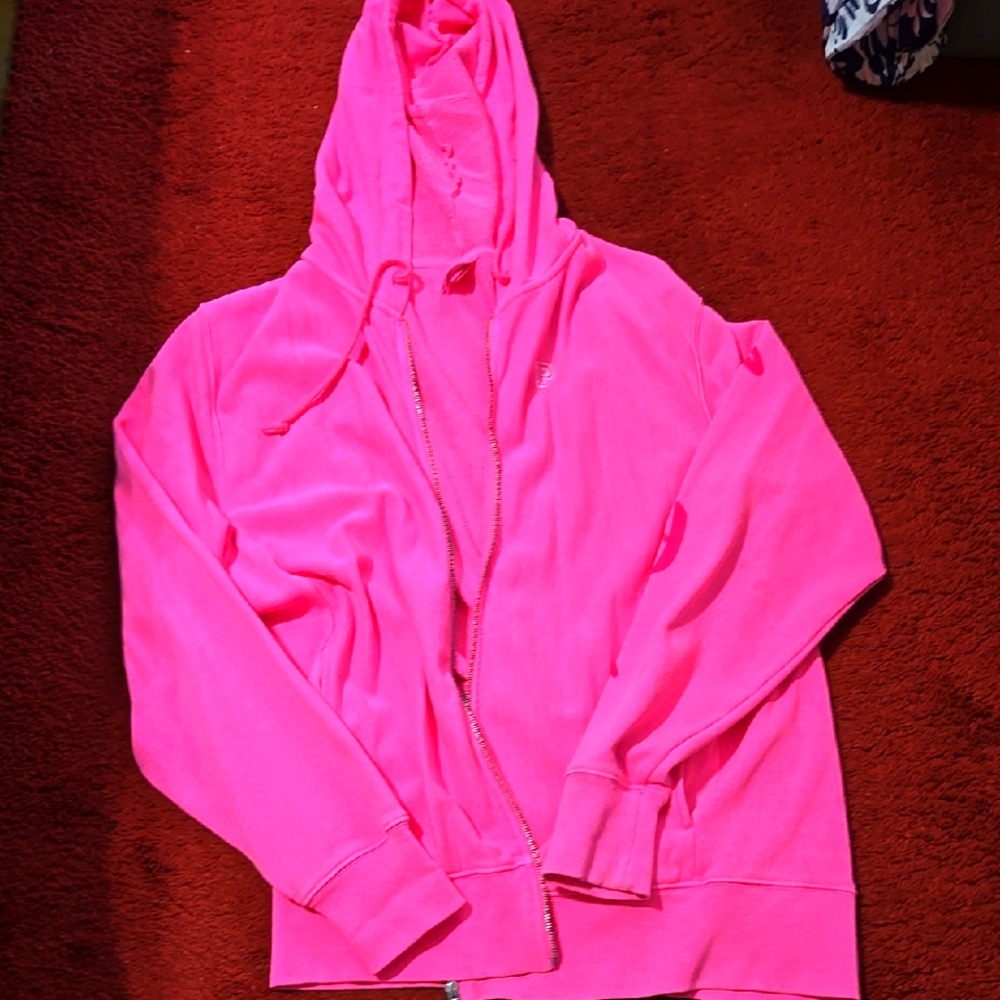 Vibrant Pink Hoodie